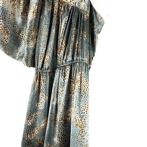 Angie Leopard Print Mini Unlined Lightweight Dress Size Junior’s Size Small - Picture 4 of 6